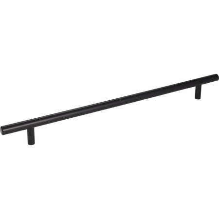 ELEMENTS BY HARDWARE RESOURCES 288 mm Center-to-Center Matte Black Naples Cabinet Bar Pull 368MB